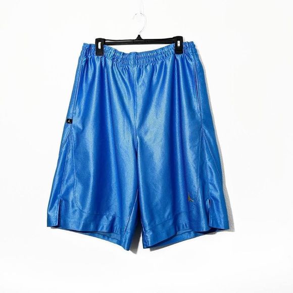 Nike Shorts Nikejordan Mesh Basketball Shorts Mens Xl Blue Active